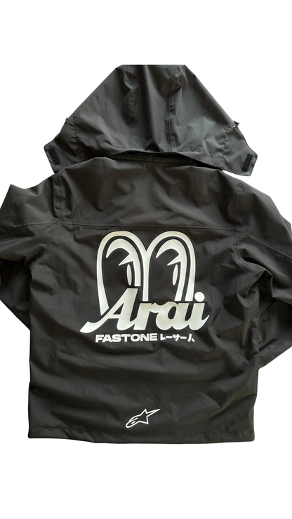 Chaqueta Arai × Alpinestars FASTONE Negra