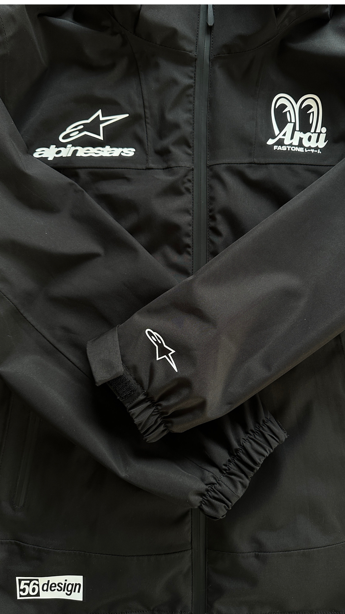 Chaqueta Arai × Alpinestars FASTONE Negra
