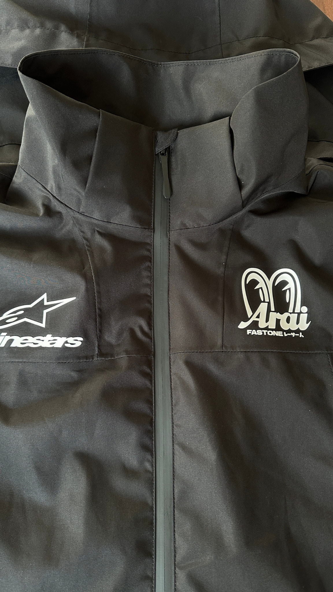 Chaqueta Arai × Alpinestars FASTONE Negra